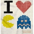 thumbnail image 2 of Pixelized Retro Game I Heart PACMAN Men's Graphic T Shirt Tees Brisco Brands 2X, 2 of 6
