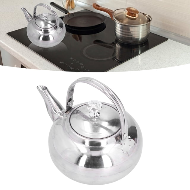 Khall Tea Kettle,Tea Kettle Stainless Steel Exquisite Teapot Coffee Pot with Tea Strainer for Home Restaurant,Teapot