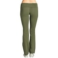 thumbnail image 3 of Xuanfei Women Low Waist Butt Lift Stretchy Flare Pants, 3 of 3