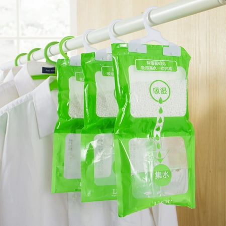 

UDAXB Storage Bins 190g Interior Dehumidifier Desiccant Damp Storage Hanging Bags Wardrobe