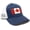 Navy/White, variant on Canada Flag Hat for Men and Women – Snapback Trucker Baseball Cap by International Tie (Camouflage)