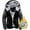 03 Black, variant on Mens Winter Jackets Heavy Weight Fleece Lined Hoodies Thicken Warm Zip Up Colors Block Casual Sherpa Jacket with Pockets