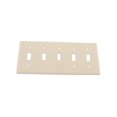 thumbnail image 2 of Leviton 88023-000 Interrupteur à Bascule Mural Blanc - 5 Gang, 2 of 3