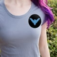 thumbnail image 2 of Batman Nightwing Logo Pinback Button Pin, 2 of 5