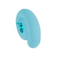 thumbnail image 1 of LoveLine Tic-tac Tapping Swirl Rechargeable Silicone Clitoral G-Spot Vibrator, Blue, 1 of 6