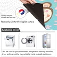 thumbnail image 2 of Dishwasher Magnet Cover Magnetic Fridge Door Cover Home Kitchen Decor Hello Monkey Face 23"x 26", 2 of 6