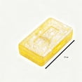 thumbnail image 3 of Pencil Box, Large Capacity Clear Pencil Case, 1 Pack Hard Pencil Case, Clear Crayon Box with Snap-tight Lid Stackable Design, Plastic Storage Box for Office Supplies, 3 of 6
