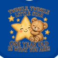 thumbnail image 4 of Inktastic Twinkle Twinkle Little Star First Birthday Boys or Girls Baby Bib, 4 of 4
