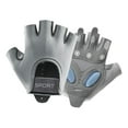 thumbnail image 2 of Guantes de ciclismo, guantes de medio , guantes de ciclismo acolchados, guantes deportivos para ciclismo, culturismo, levantamiento de pesas, Gris, 2 of 8
