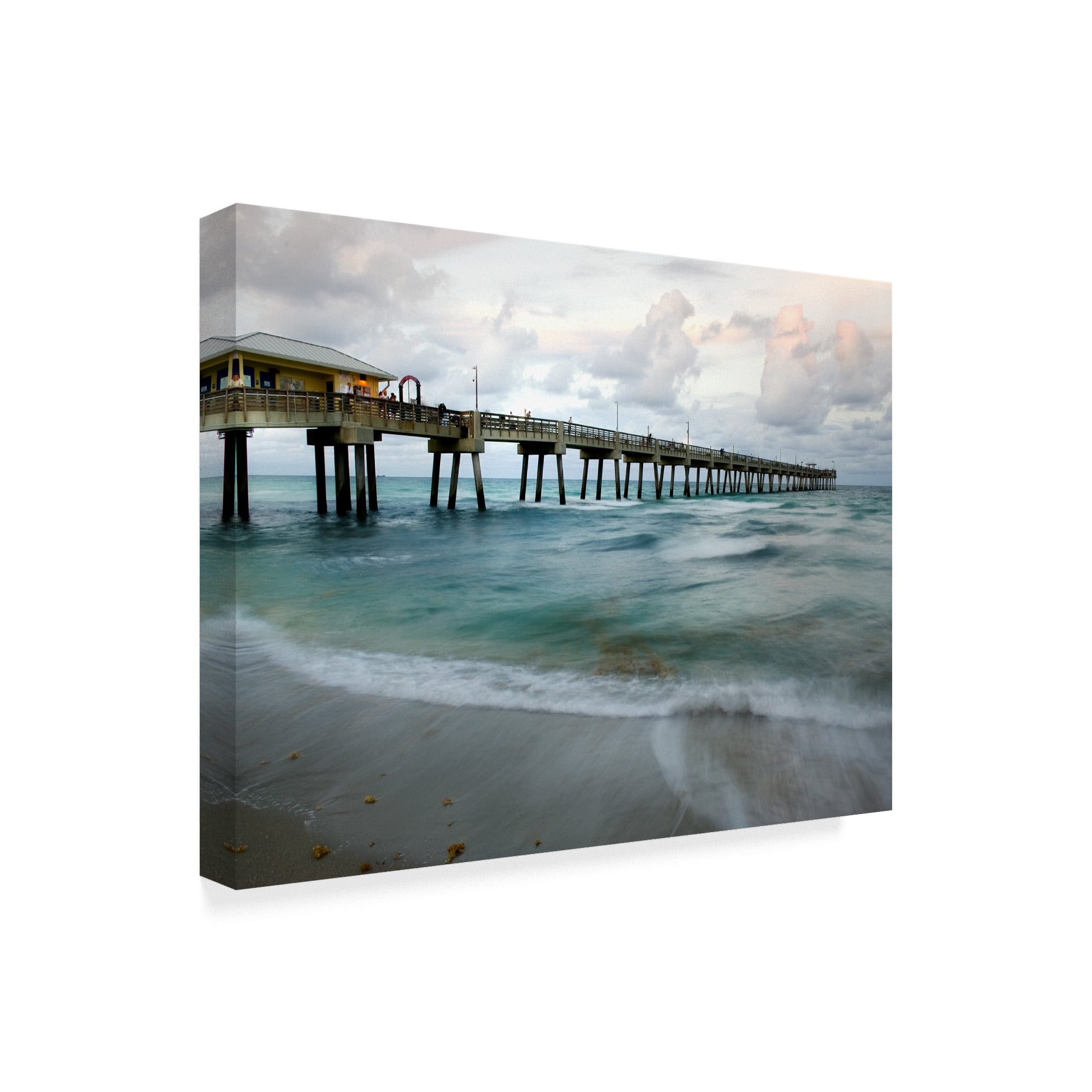 Trademark Fine Art 'Slow Motion Ocean I' Canvas Art by Danny Head