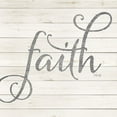 thumbnail image 2 of Rae, Marla 26x26 White Modern Wood Framed Museum Art Print Titled - Simple Words - Faith, 2 of 4
