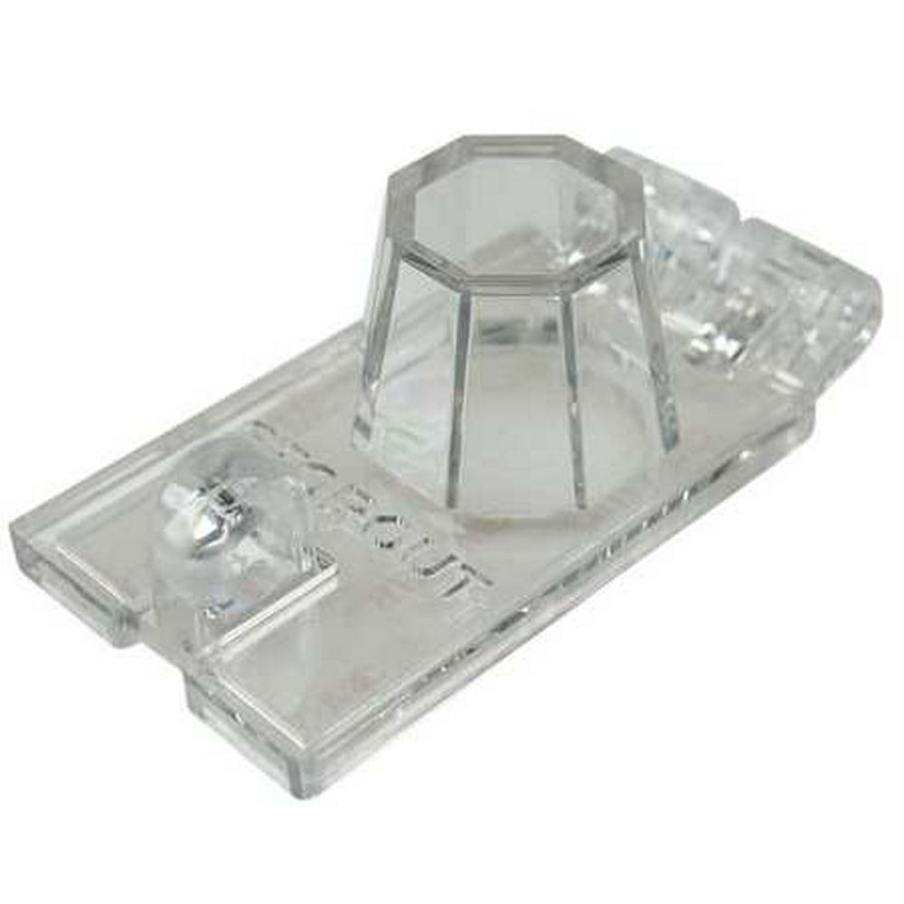 Toggle Switch Lockout,Clear,31/2in.L STOPOUT KDD142