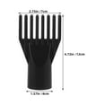 thumbnail image 2 of TEHAUX 5PCS Quick Drying Hair Dryer Nozzle Diffuser Head for Hairdryer for Pet Owners, 2 of 8