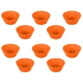 thumbnail image 3 of COM1950s Silicone Muffin Pan/Cups-Silicone Molds,3 in Jumbo Silicone Baking Cups Reusable Cupcake Liners Nonstick Large Cake Cups Set Stand Alone Cupcake Holder,10 Pack Auto Cup Holder Liner, 3 of 7