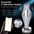 thumbnail image 2 of Bluetooth Anal Plug for Men Vibrator for Women APP Remote Control Butt Plug Prostate Massager Anale Sex Toys for Adult Goods, 2 of 5