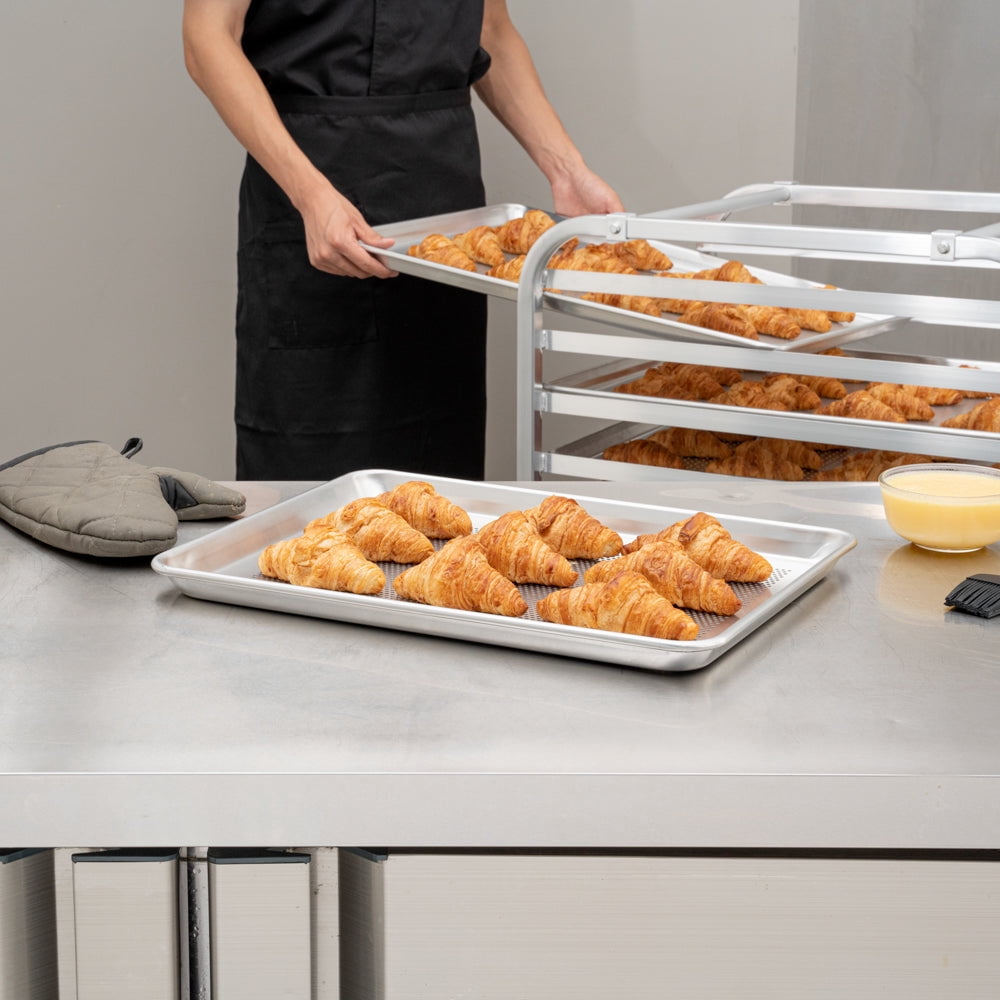 Met Lux Aluminum Half Size Baking Sheet - Perforated - 18" x 13" - 1 count box