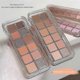 thumbnail image 2 of ZHAOCHENG Paleta de sombras de ojos de 12 colores, una para múltiples usos, brillo fino, tono tierra, mate perlado Cosmetics color02, 2 of 5