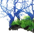 thumbnail image 5 of Unique Bargains 1 Pcs Colorful Coral Reef Decor Mini Faux Coral Decor for Aquarium Decorations Blue White 33.5x26.7cm, 5 of 7