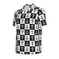 thumbnail image 4 of Wukai Nautical Anchors1 Men’s Polo Shirts,Quick-Dry Athletic Shirt,Classic Fit Shirts-Medium, 4 of 8