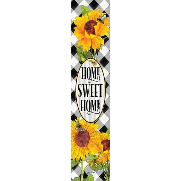 Custom Decor Yard Expression - Sunflower Check