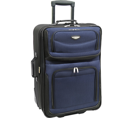 Traveler's Choice Amsterdam 29" Expandable Rolling Upright Navy OSFA