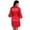 Light Red, variant on Women Short Satin Robe‌ Gold Glitter Bridesmaid Sleepwear Bathrobe Wedding ‌Party S-2XL