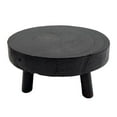 thumbnail image 3 of Soporte de planta de madera soporte para macetas bandeja de jardín soporte para el estante de jardín taburete decorativo de madera redonda para casa 20cmx9cm, 3 of 8