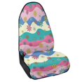 thumbnail image 2 of Uourmeti 1 Pack Car Seat Towel Cover, Terry Cloth Seat Cover Easy Install, Compatible with Van SUV Car Interior Soft Car Seat Cover, 2 of 7