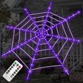thumbnail image 2 of Décor d'Halloween Lumière Filet Led Réutilisable 360 cm Porche Cour Bar Maison Hantée Décoration de Fenêtre, 2 of 5