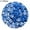 #2 Sapphire Blue, variant on 100Pcs Button Assorted Candy Color Round