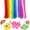 10 Colors, variant on 100 Pcs Pipe Cleaner Flower Kit,7 Colors Pipe Cleaners Craft Chenille Stems,12 Inch Long Pipe Cleaner Flowers,Flower Pipe Cleaner Kit For Art And Craft Projects Diy Easter Decorations