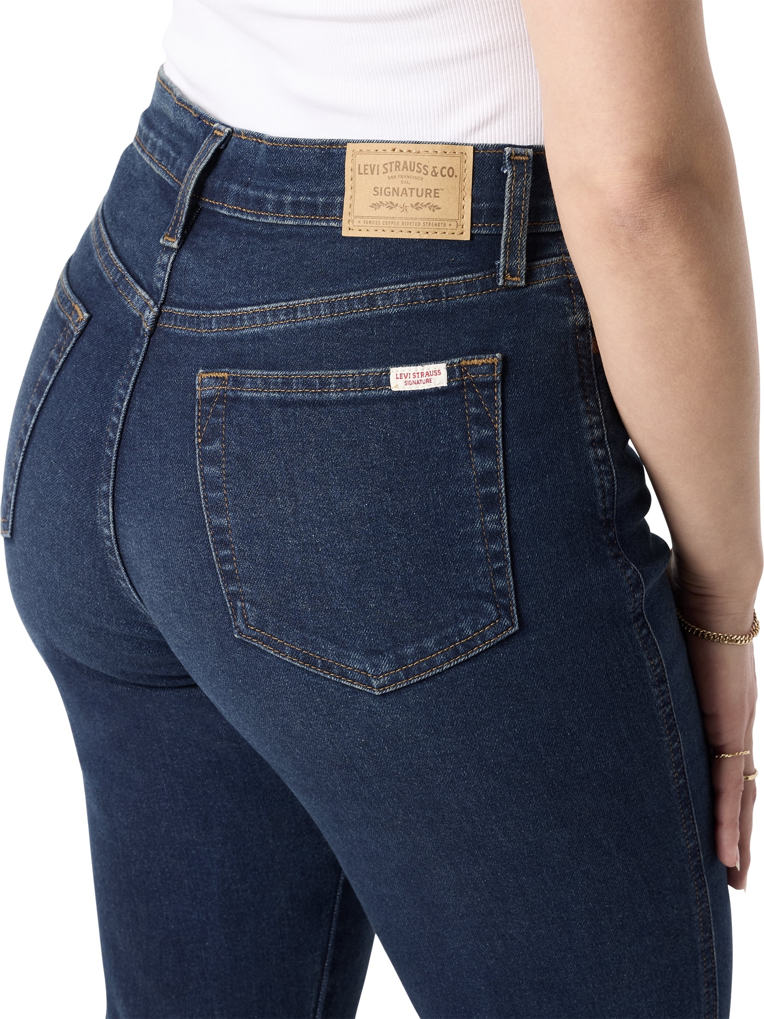 Levi Strauss Signature Women's Vintage High Rise Flare Jeans