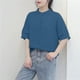 thumbnail image 5 of mfyjkho Tops Para Salir Para Mujer, Blusa De Manga Corta Con Cuello Redondo Y Bordado De Moda Para Mujer Tops Para Salir Para Mujer Xxl, 5 of 5