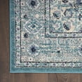 thumbnail image 2 of Nourison Passion Persian Turquoise Grey 8' x 10' Area Rug, (8x10), 2 of 3