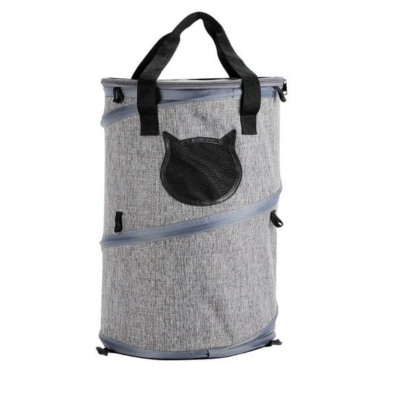Lolmot Extra Large Foldable Cat Bag Portable Cat Bed Stress Free Ventilated Comfortable Cage Carrier Cat Soft-Sided Carriers