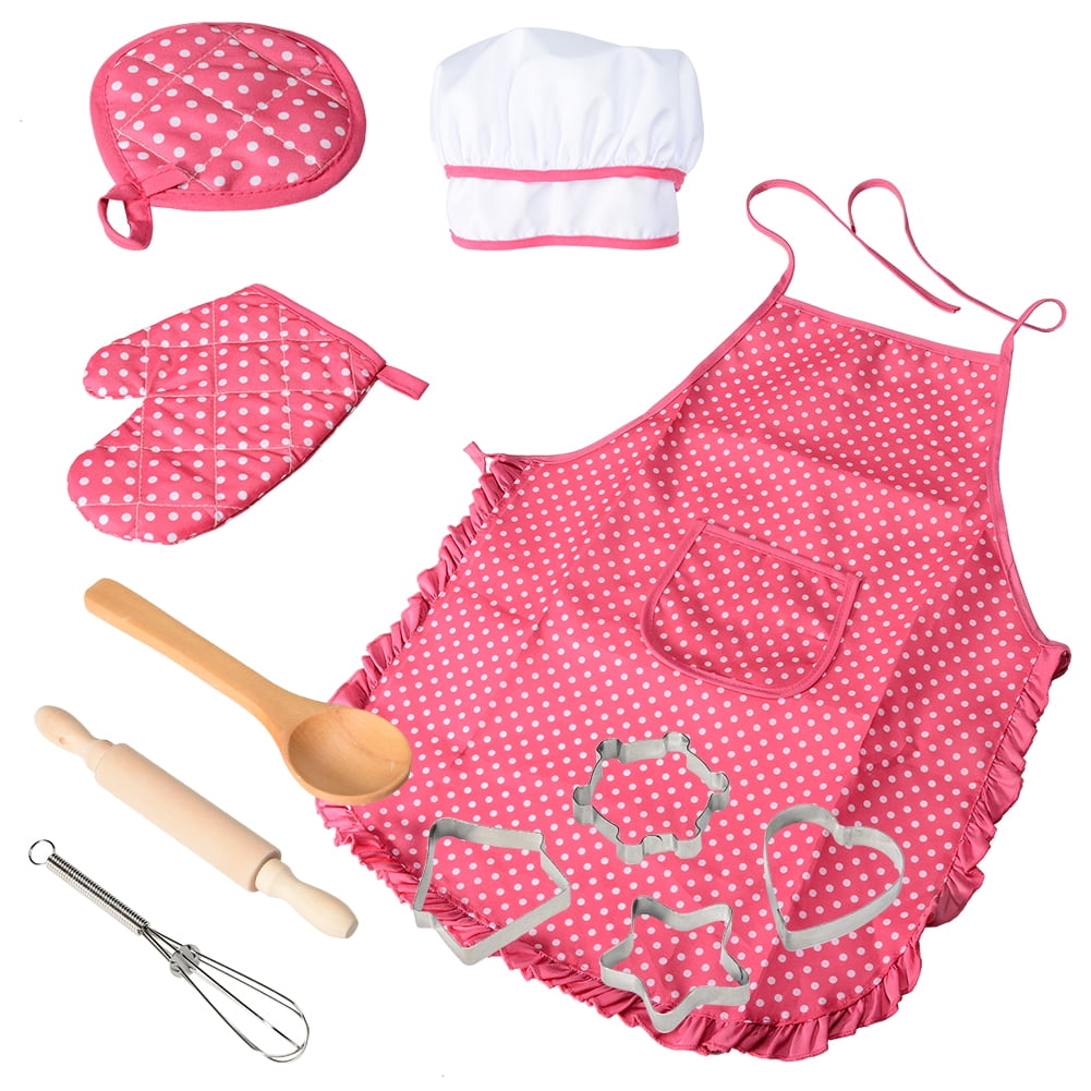 Apron Chef Hat Oven Mits and Accessories Included Easy Bake Oven 11 Pc Chef Set Bundle 