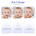 thumbnail image 2 of Nasal Aspirator, Portable Baby Nasal Aspirator, Baby Nose Suckers Automatic Nose Cleaner with 4 Silicone Tips for Newborns, Toddlers, 2 of 7