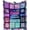 Purple-cousin, variant on Best Friend Blanket, Best Friend Birthday Gifts for Women, Friendship Gifts for Women Friend, Gifts for Best Friend Women Christmas, Bestie Birthday Gifts for Women Throw Blanket 60"X50"