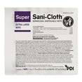 thumbnail image 2 of Sani-Cloth Surface Disinfectant Wipes, Individual Packets, 11.75 x 11.5 in, 50 Wipes, 3 Packs, 150 Total, 2 of 6