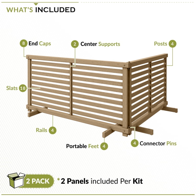 Zippity Outdoor Products, Dog Fence, 22in H x 44in W, 2 Panels