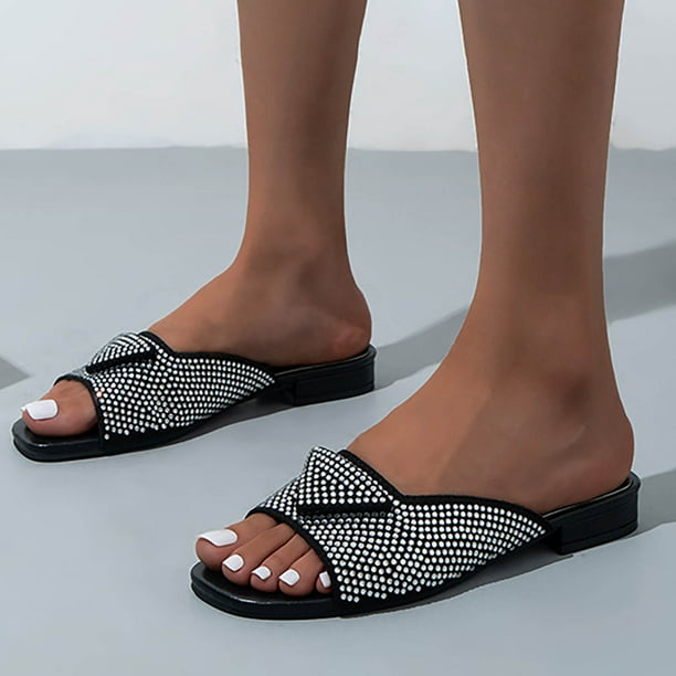 nsendm Women Sandal Adult Female Shower Sandals Women Size 5 Summer Flip  Flops Fashion Flat Non Slip Beach Slippers Women Casual Women S Sandals  Shoes