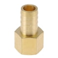 thumbnail image 1 of Accesorios para espiga de manguera de latón Unique Bargains 5/8" OD Conector de rosca hembra 1/2"NPT para aire, agua, aceite, gas, combustible 1 pieza tono dorado, 1 of 7