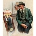 thumbnail image 2 of Robert Robinson 20x23 Gold Ornate Framed and Double Matted Museum Art Print Titled - Saturday Evening Post Cover, May 17 (1913), 2 of 4