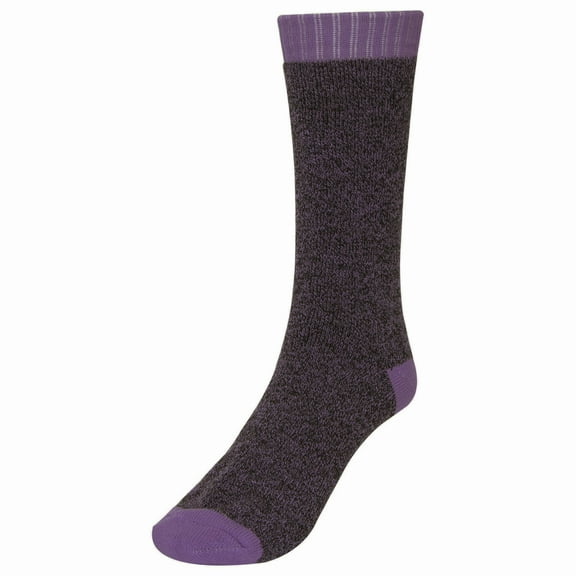 Gold Coast Women's Thermal Socks in Purple and Blue, Set of 4