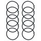 thumbnail image 5 of 10 Correas De Amarre De Cuerda Elástica De Trampolín Para Lona De Tienda De Trampolín Interior Negro Sunnimix cuerda elástica para trampolín, 5 of 8