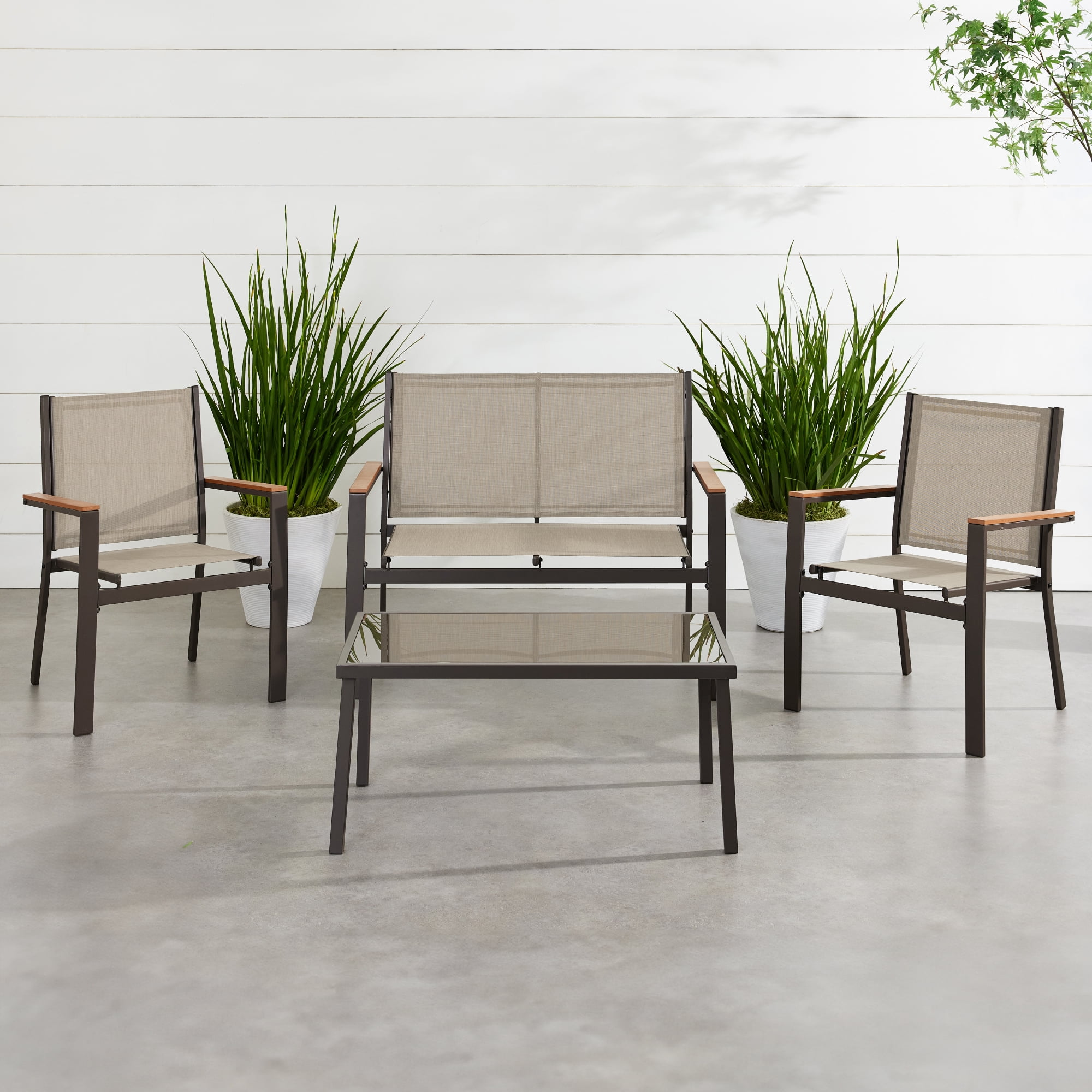 Outdoor Furniture Best Choice Products 4-Piece Outdoor Patio Set