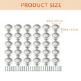 thumbnail image 2 of Miangastore Small Knobs For Cabinets Stainless Steel 30Pcs 0.9X0.9X0.8In, 2 of 8