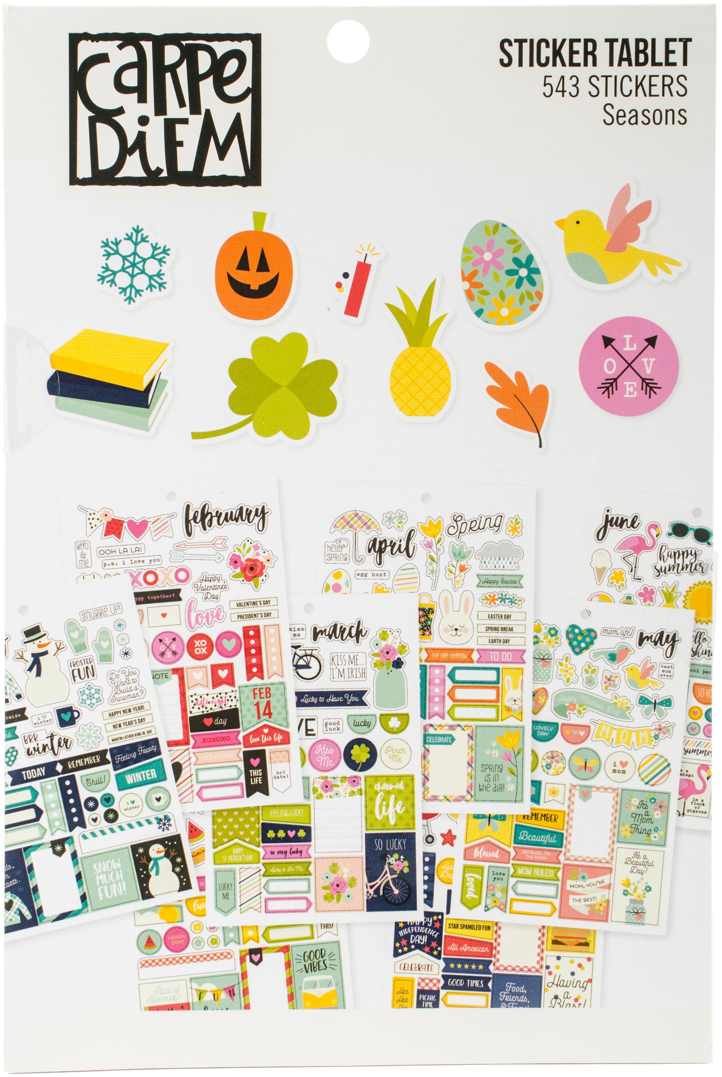 Create 365 Planner Stickers 5 Sheets/Pkg Good Food 673807993037