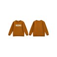 thumbnail image 3 of Mommy and Me Matching Outfits Letter Print Round Neck Pullover Long Sleeve Sweatshirts Tops, 3 of 10