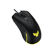 ASUS TUF Gaming M3 Gen II is an ultralight 59-gram wired gaming mouse with IP56 dust and water resistance, ASUS Antibacterial Guard, an 8000 dpi sensor, 60-million-click lifespan switches, PTFE mouse